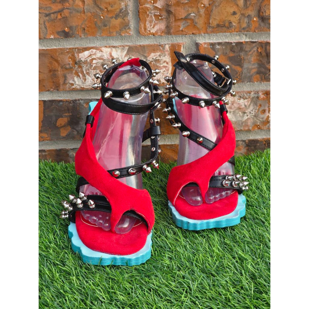 Studded Flower Kitten Heels – Inspired by Ottolinger – Women’s 38 / US 7.5